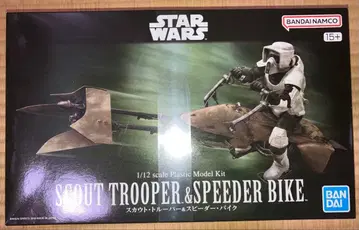 스타 워즈 프라모델 스카웃 트루퍼 & 스피더 바이크