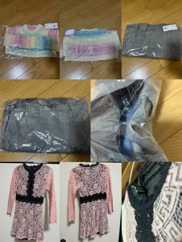 clear 미사용 새상품 2점 묶음 판매