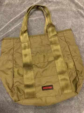 BRIEFING 토트백 비즈니스 브리핑 카키
