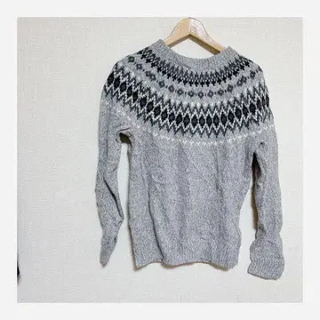 Abercrombie & Fitch [ S ] 그레이 스웨터 겨울 여성용