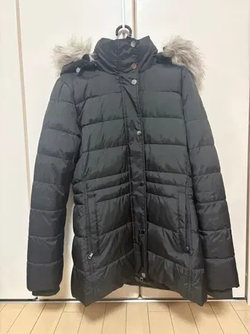 타미힐피거 블랙 다운 자켓