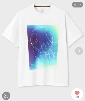 [택 포함 새상품] Paul Smith Scrawl Logo T셔츠 M