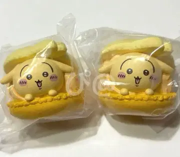 치이카와 캐릭터 마카롱 토끼 2개