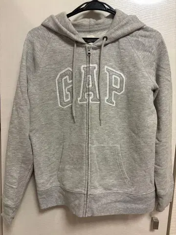 GAP 그레이 집업 후드티