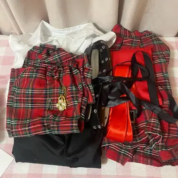 수호캐릭터 히나모리 아무 코스프레 의상 세트