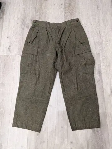 카고 팬츠 올리브 그린 사이즈
