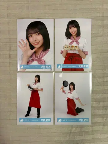 히나타자카46 오노 마나미 오모테나시회 오히로메 의상 4종 컴프