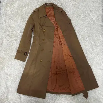 유나이티드 애로우즈 코튼 트렌치코트 벨트 포함 베이지 38 사이즈