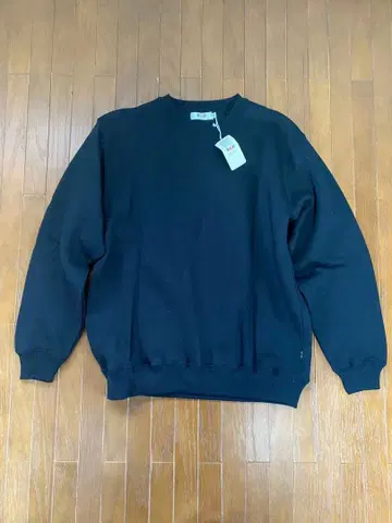 VAN 블랙 맨투맨 M