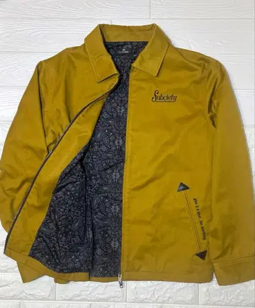 Subciety 서브사이에티 자켓 안감 페이즐리 XL