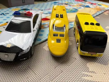 순찰차 신칸센 하토버스 3대 세트