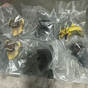 제일복권 고질라 대괴수열전G 몬스터 침대 마그넷 6세트