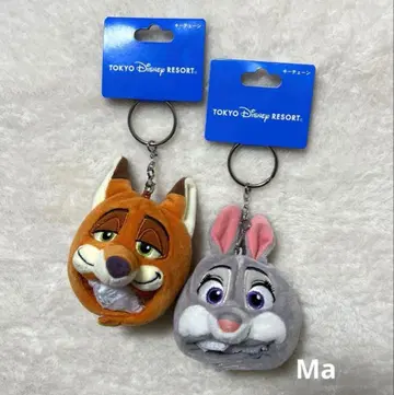 디즈니 닉 주디 주토피아 팬캡 키체인