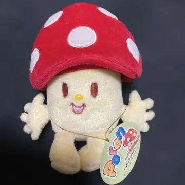 헤이세이 레트로 카미오 재팬 Poron 버섯 모양 봉제 인형