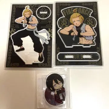 불꽃 소방대 제비뽑기당 B상 아서 보일 C상 신몬 베니마루 세트