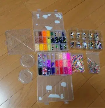 펄러비즈와 트레이 3장 세트