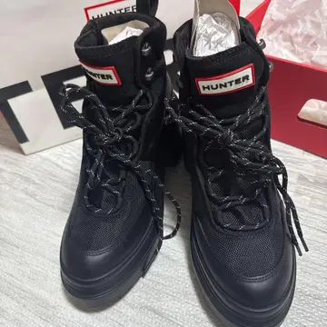 HUNTER 블랙 부츠