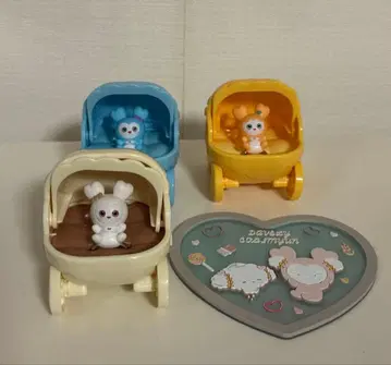 TWICE LOVELYS 반지 컬렉션 클리어 러버 코스터 세트