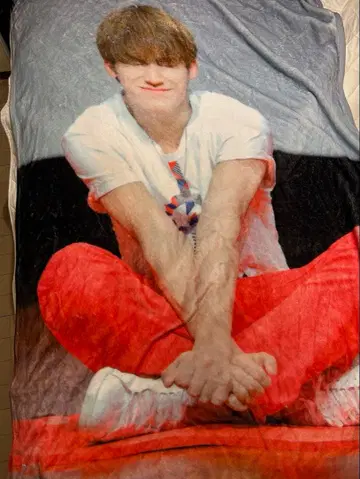 민규 담요 굿즈 마스터님