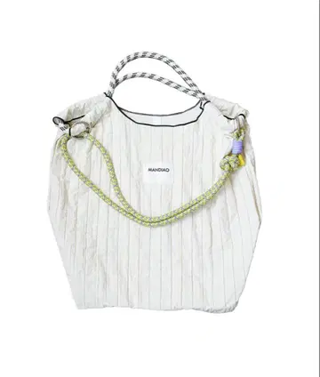 MANDIAO 아이보리 2WAY 토트백