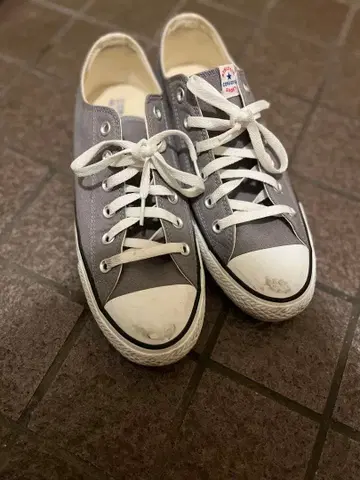 CONVERSE 그레이 스니커즈 26.5cm