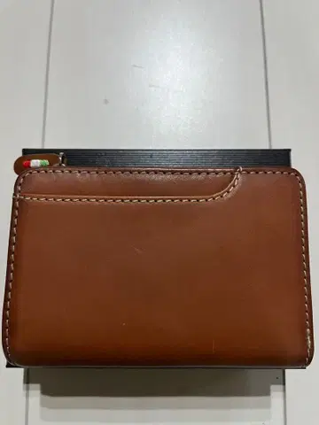 ORICE 브라운 이단 접이식 지갑