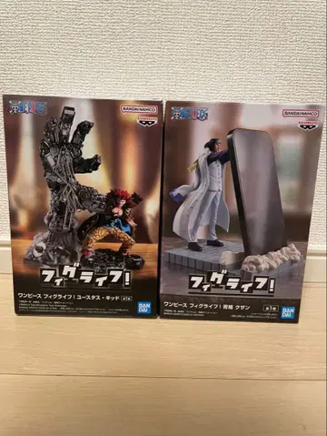 ONEPIECE 피그라이프 유스타스 키즈 아오키지 쿠잔 2체 세트