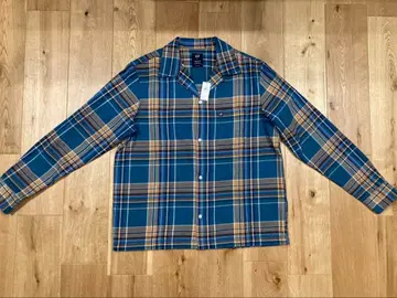 GAP 릴랙스 핏 플란넬 셔츠 S