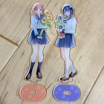 아다치와 시마무라 아크릴 스탠드 백합전