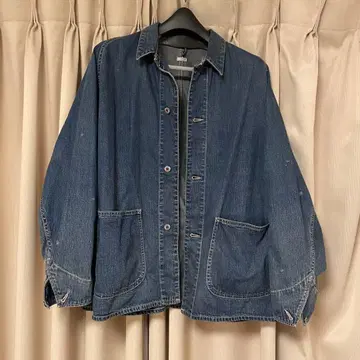 A.PRESSE (아프레쎄)/Denim Coverall Jacket