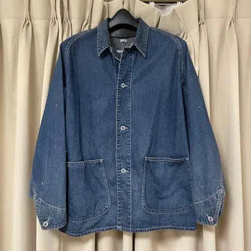 A.PRESSE (아프레쎄)/Denim Coverall Jacket