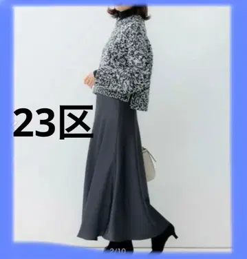 [새상품] 23구 23AW 빅 무리네 니트 모노톤 38