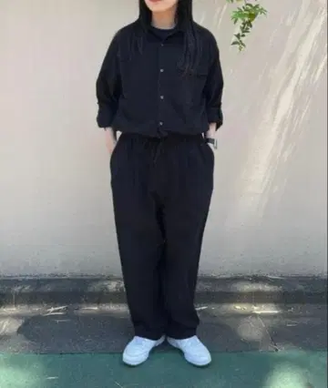 BROKEN BASE 브로큰베이스 코튼 린넨 점프수트