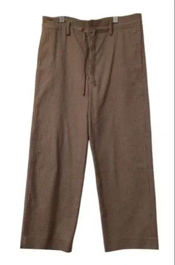 19SSWIDE 파자마 하운드투스 체크 패턴 이지 팬츠