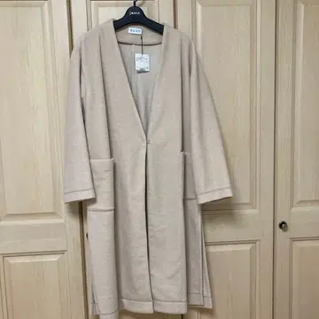 PLST 베이지 롱 코트 S/M