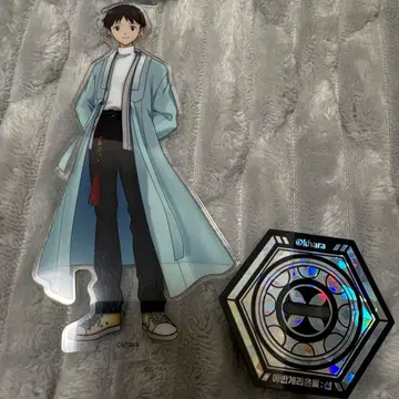 에반게리온 전시회 한국 한정판 아크릴 스탠드 이카리 신지 아크릴 스탠드