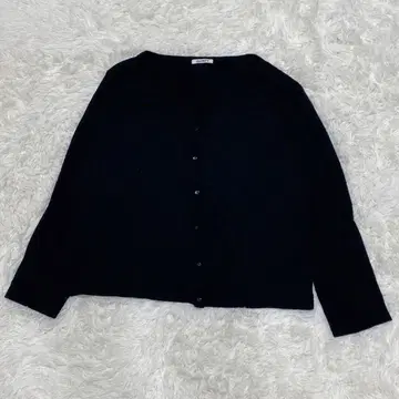 QUINTY 여성용 긴팔 가디건 F 울 얇은 소재 시스루