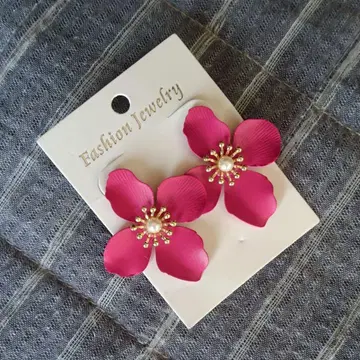 새상품 꽃 귀걸이
