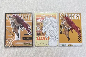 히로아카 스탠바이 아크릴 스탠드 호크스 엽서 특전