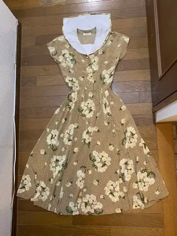 잉게보그 반팔 원피스 폴리에스테르 100%