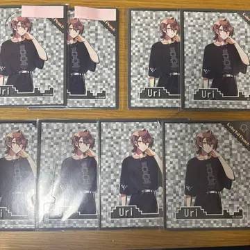 컬러풀 피치 우리 마그넷 8개 (2개 틀이 빠지기 쉬움)