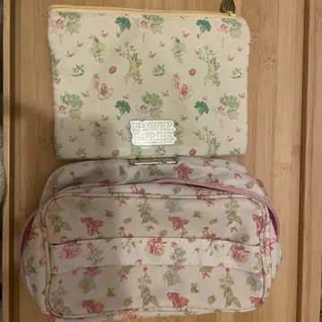 Flower Fairies 꽃무늬 파우치 세트