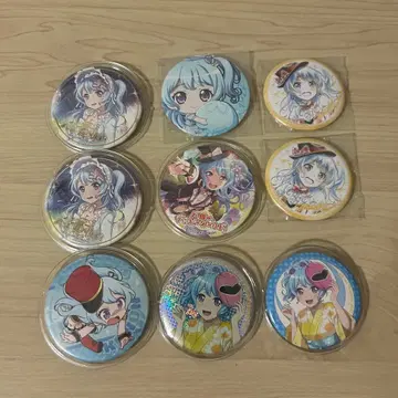 뱅드림 마츠바라 카논 캔뱃지 9개 세트