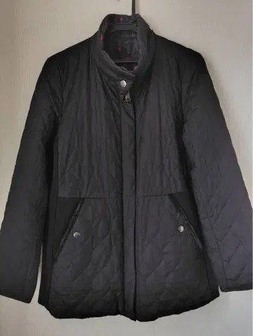 소니아 리키엘 퀼팅 하프 코트