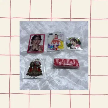 FRUITS ZIPPER 츠키아시 아마네 굿즈 묶음 판매