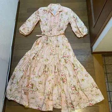 INGEBORG 꽃무늬 롱 원피스