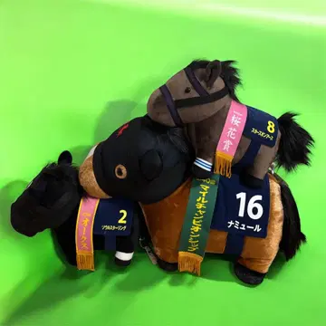 서러브레드 컬렉션 암말 봉제 인형 3종 세트