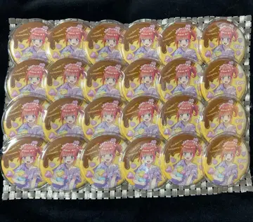 5등분의 신부 Anisugar 아토레 푸딩 캔뱃지 나카노 니노 24개