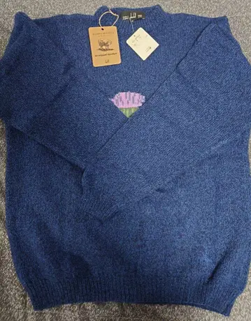 [새상품] dunhill 스웨터 울 100% S사이즈 영국제 레어템