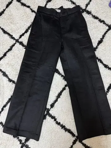 M 블랙 와이드 팬츠 택 포함 새상품